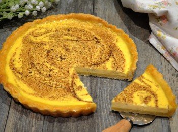 西式蛋塔批 （egg custard pie)