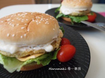 燕麥豆腐素漢堡 (烤焗新煮意-附食譜)