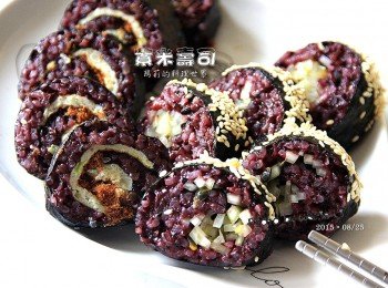 瑪莉廚房：隨興的《紫米壽司》