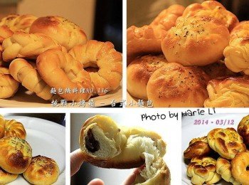 挑戰小烤箱 - 台式小麵包