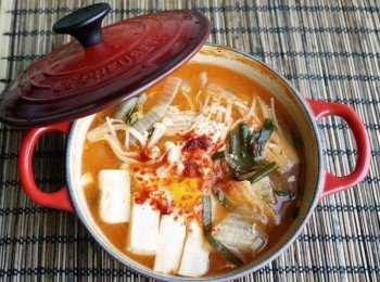 健康韓式泡菜鍋 (2人份)