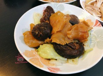 [賀年小菜] 冬菇炆花膠