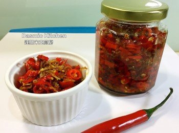 蒜蓉吻仔魚辣椒醬（辣油）～附『實作影片』～