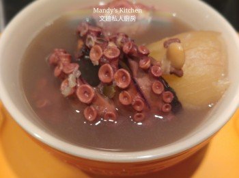 章魚節瓜赤小豆扁豆湯