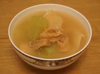 白肉蜜瓜螺頭煲雞湯(簡易版爵士湯)