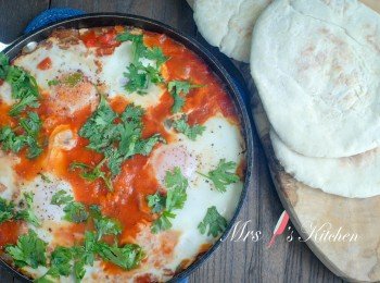 【健康早餐】蕃茄烤蛋Shakshuka