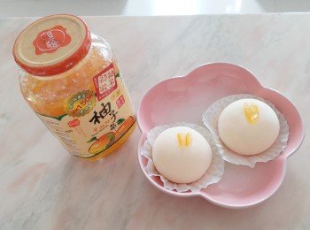 蜂蜜柚子芒果雪媚娘【高島柚子茶甜品食譜大招募】