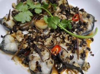 陳皮蒜蓉豆豉蒸白鱔