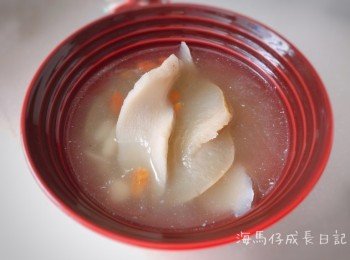 雪梨乾麥冬瘦肉湯