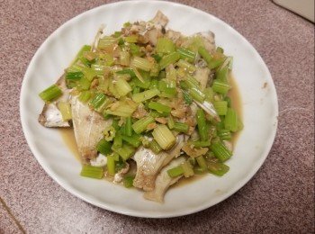潮式豆醬煎煮沙鯭魚