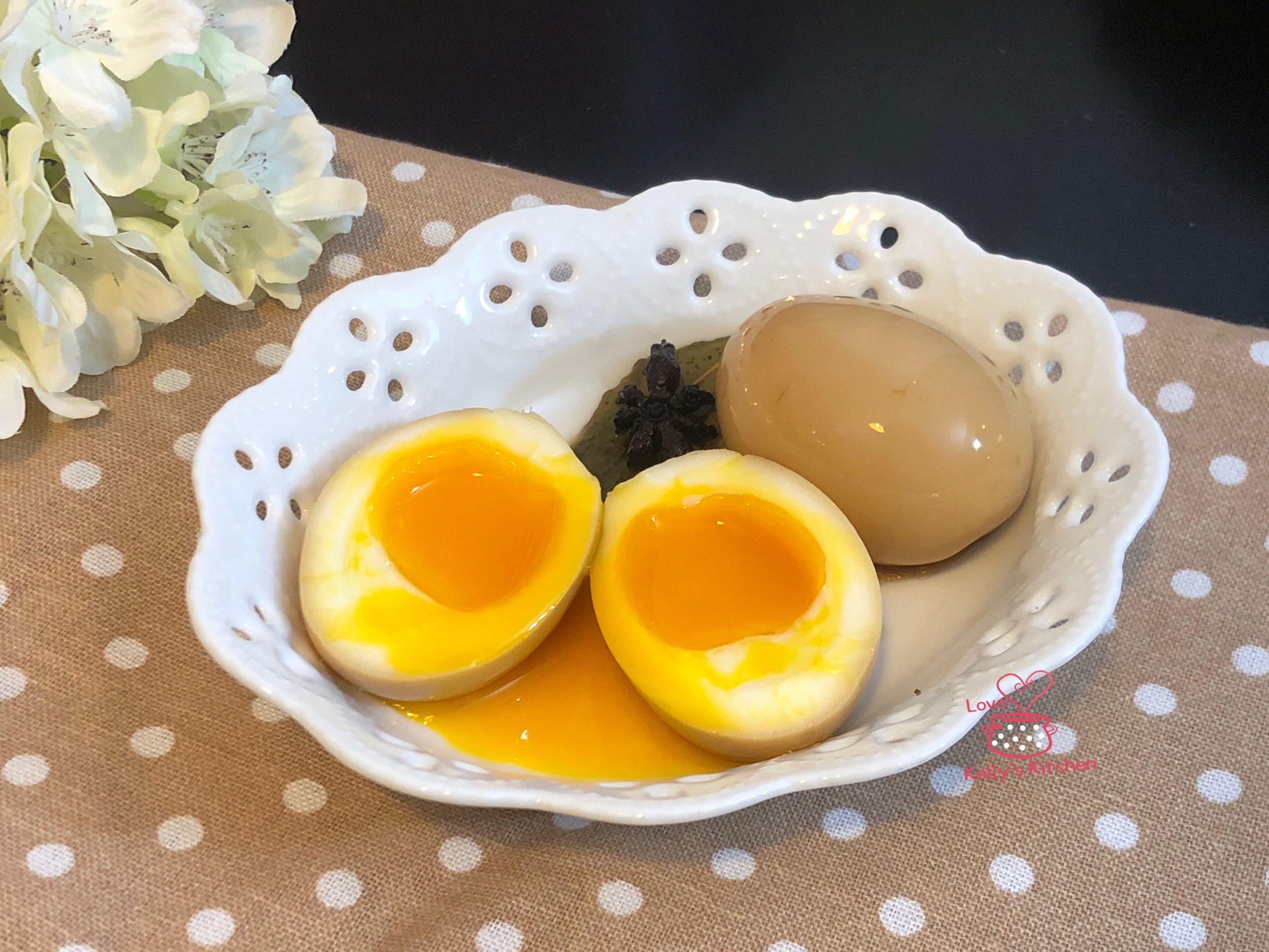 【食譜】溏心蛋 簡單做法，一切開會流心的日式半熟蛋含醬汁做法 @Maruko與美食有個約會