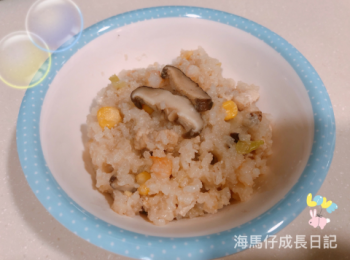 蘑菇雞肉野菜炊飯