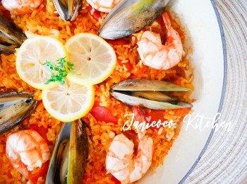 西式主菜🥘經典西班牙海鮮飯