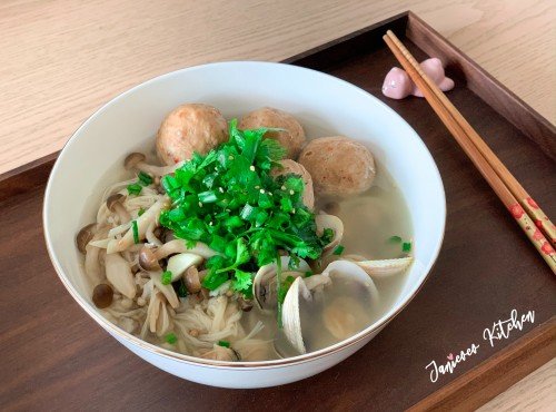 台式料理🍜白胡椒海鮮貢丸湯麵