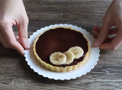 [ 影片 ] 朱古力香蕉撻Chocolate Banana Tart
