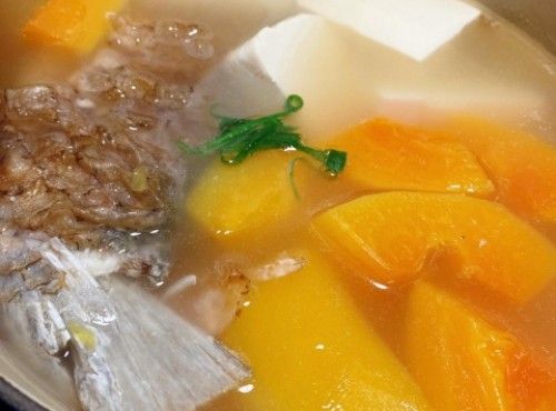 木瓜魚尾豆腐湯