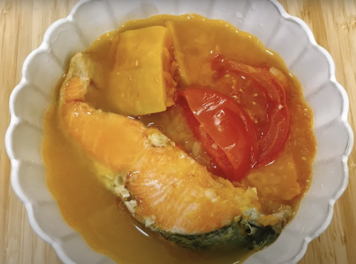 南瓜蕃茄魚湯