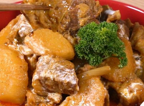 【家常食譜】咖喱牛腩Stewed Beef Brisket in Curry Sauce