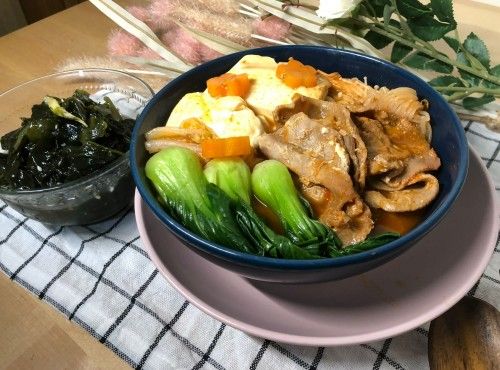 韓式泡菜豬肉豆腐鍋 （懶人料理）