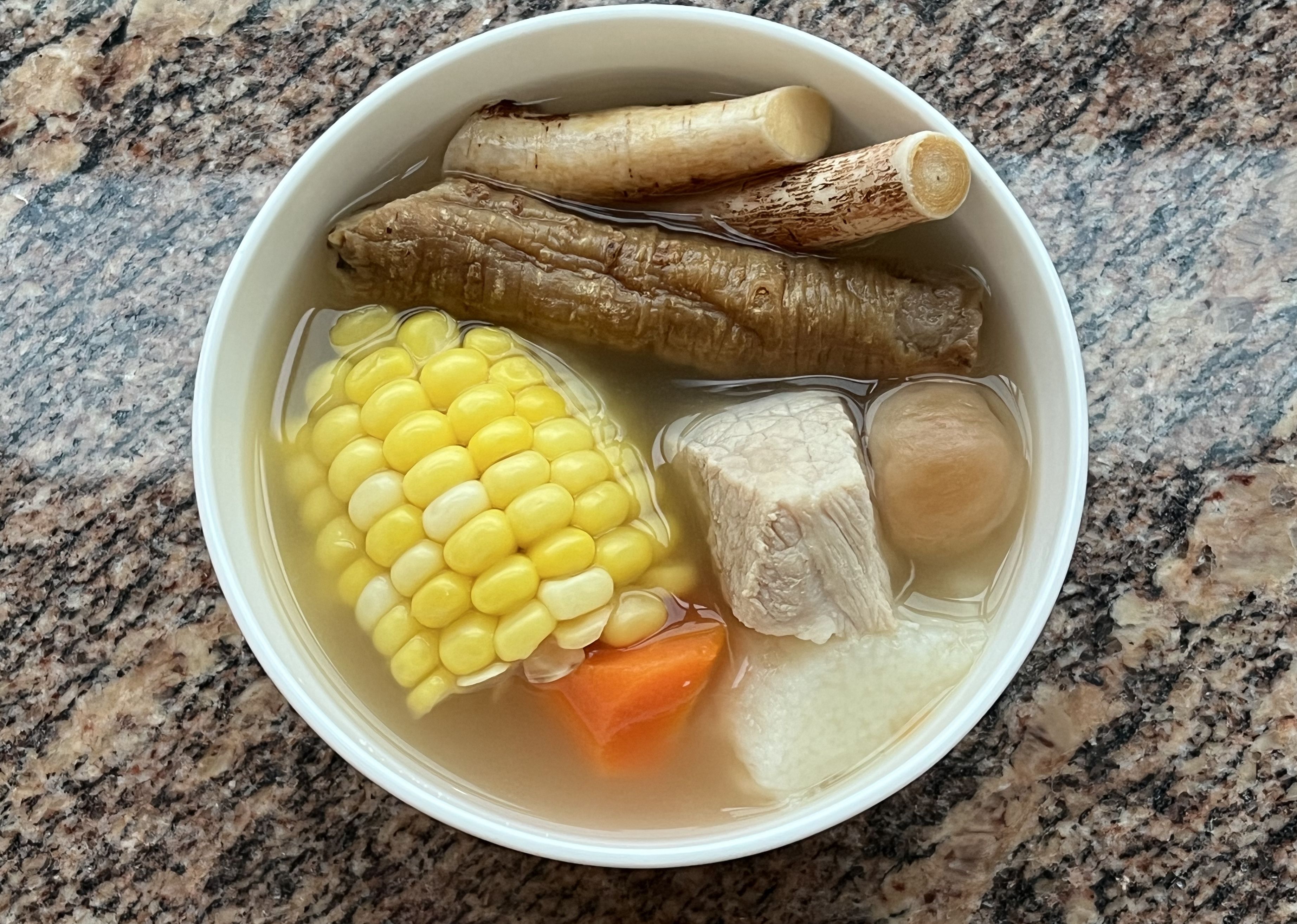 魚腥草雙果淮山瘦肉湯食譜、做法 | YeungMa的Cook1Cook食譜分享