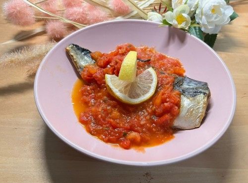 清新番茄煮鯖魚