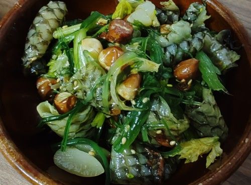 順德鯪魚皮撈起