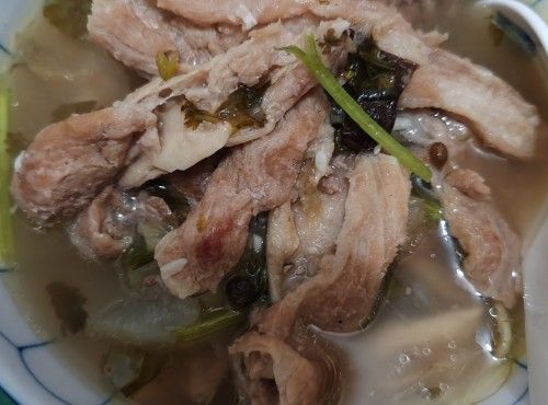 清湯蘿白牛筋腩