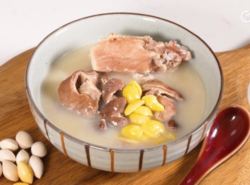 冬日靚湯｜滋陰補腎｜健脾開胃｜去濕消腫｜白果腐竹胡椒豬肚湯