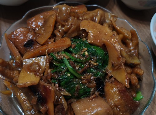 一品紅燒肉扒唐蒿