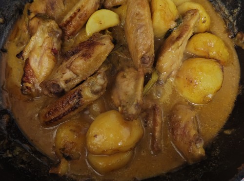 咖哩薯仔炆雞翼