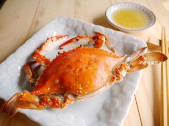 清蒸螃蟹❤薑醋沾醬調法