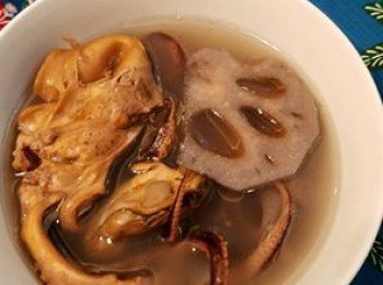 章魚蓮藕蠔豉湯