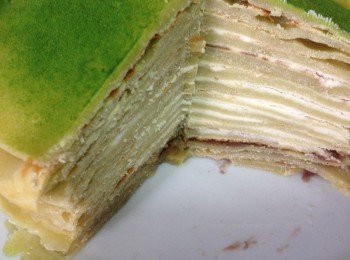 綠茶千層蛋糕