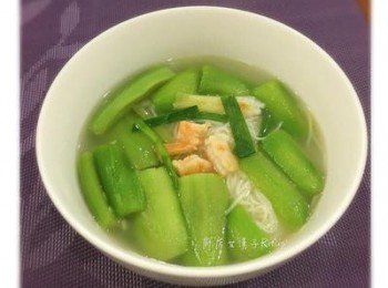 絲瓜麵線湯