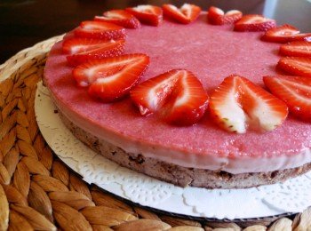 ［夏日烘培］免烤箱草莓起士蛋糕！