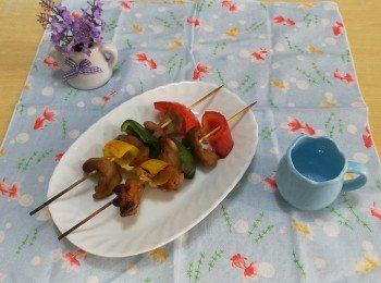 (煮食影片) 日式照燒雞肉串