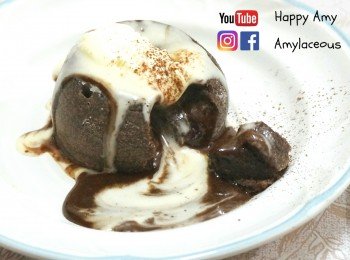 【簡易】心太軟食譜 Chocolate Lava cake recipe