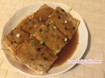 [簡易家常菜] 香蔥魚肉煎豆腐