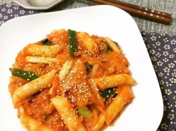 韓式起士辣炒年糕 떡볶이