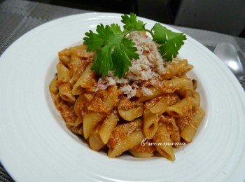 茄汁蟹肉 長通粉one pot pasta