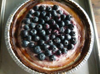藍莓芝士蛋糕（冇蛋免焗）
