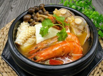 韓風香辣海鮮鍋
