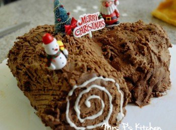 [聖誕系列] 樹檊蛋糕