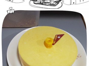 芒果流心慕斯蛋糕【盛夏甜品大作戰】