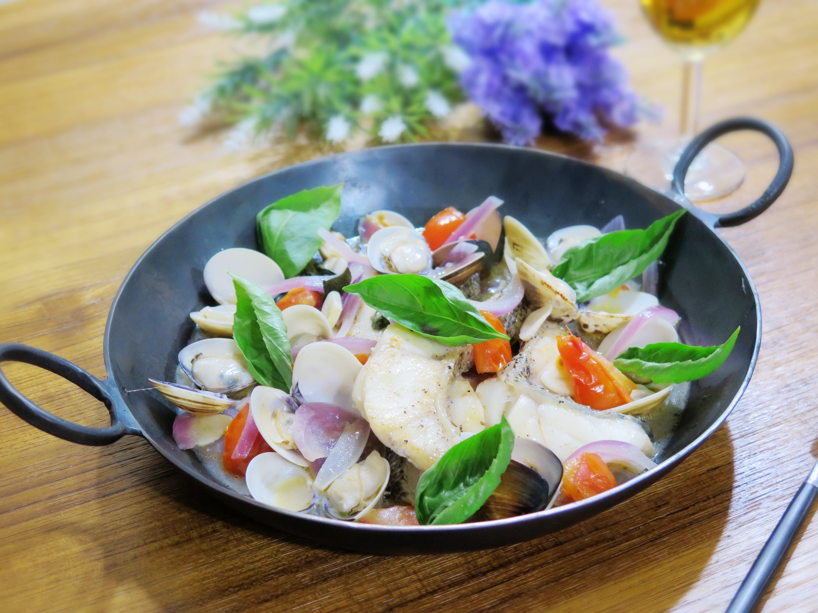影音食譜 義式風味水煮魚食譜 做法 歐巴桑的快樂廚房的cook1cook食譜分享