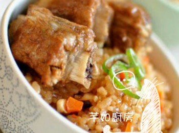 簡易排骨焗飯