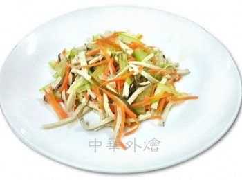 西芹拌豆干絲【中餐丙級菜色】