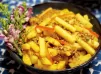 【乾扁肉鬆菜脯炒沙葛】