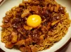 【月光蔥香肉撈公仔麵】
