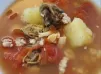 蕃茄薯仔淡菜湯